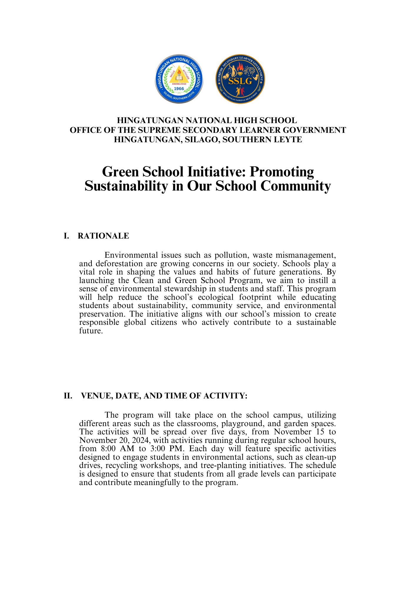 Educational Template